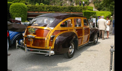 Chrysler Town & Country Station Wagon 1941 rear